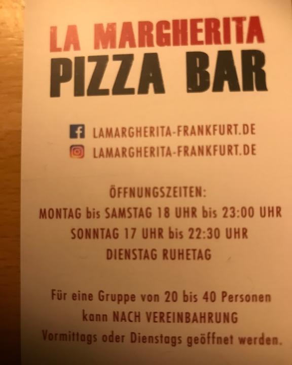 Pizza Bar La Margherita